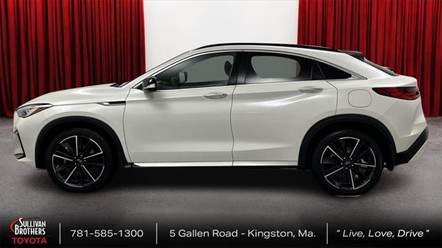 used 2022 INFINITI QX55 car, priced at $31,594