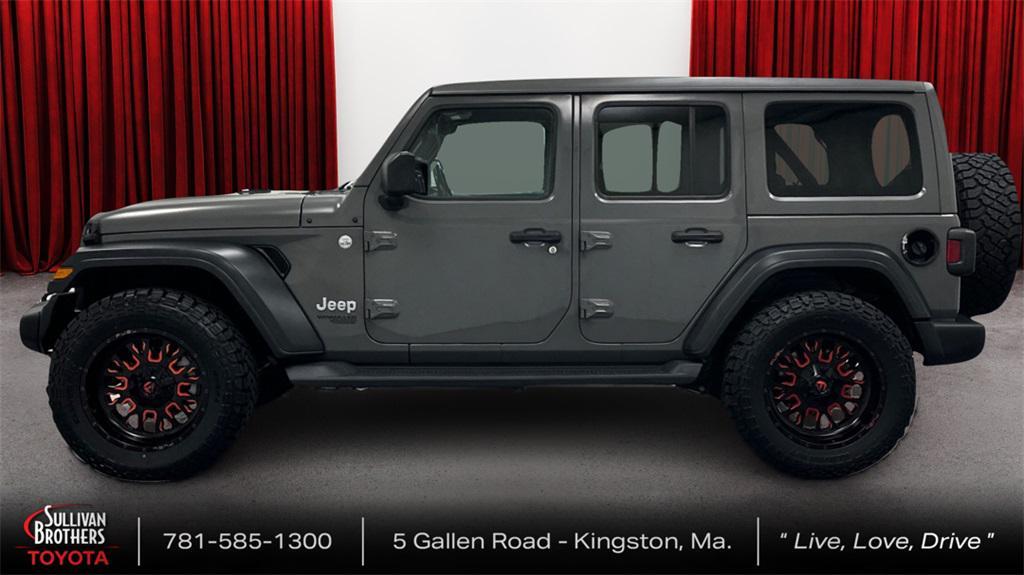 used 2020 Jeep Wrangler Unlimited car, priced at $28,746