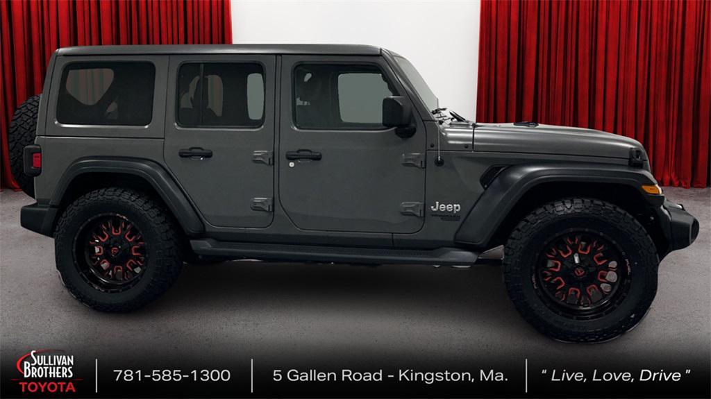 used 2020 Jeep Wrangler Unlimited car, priced at $28,746