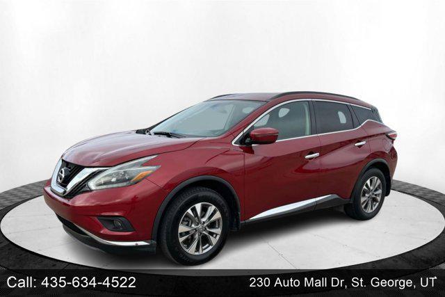 used 2018 Nissan Murano car, priced at $15,000
