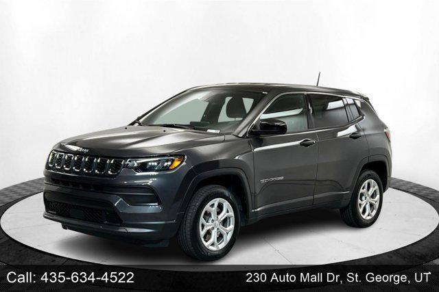 used 2024 Jeep Compass car, priced at $23,500