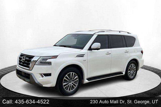 used 2021 Nissan Armada car, priced at $28,500