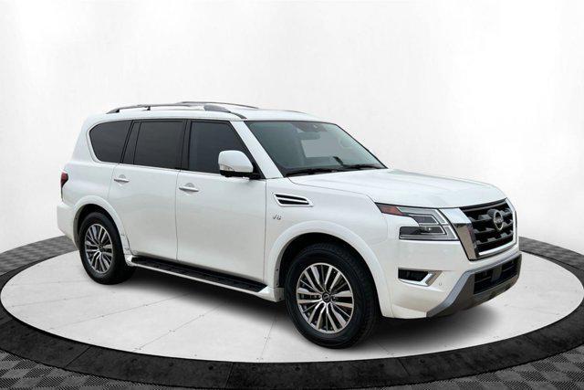 used 2021 Nissan Armada car, priced at $28,500
