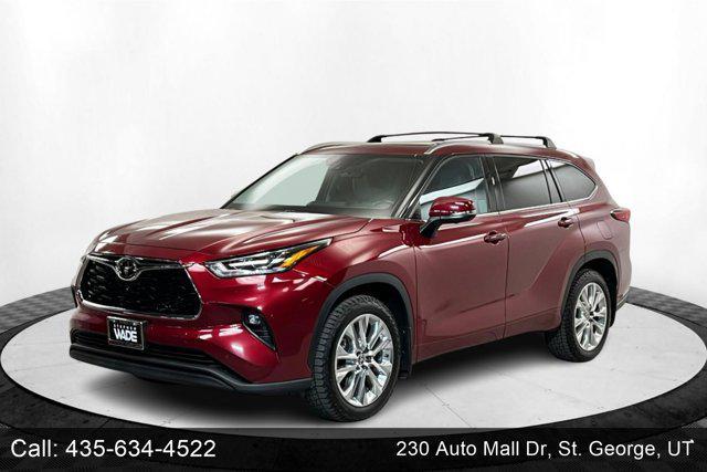 used 2023 Toyota Highlander car, priced at $38,500