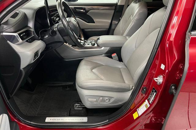 used 2023 Toyota Highlander car, priced at $38,500