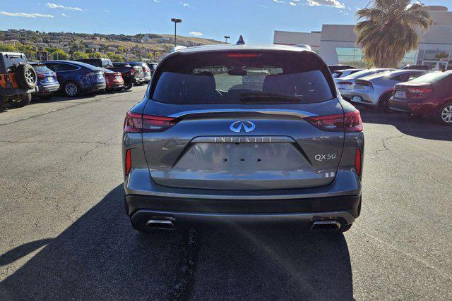 used 2021 INFINITI QX50 car, priced at $28,000