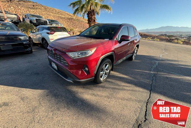used 2019 Toyota RAV4 Hybrid car, priced at $28,500