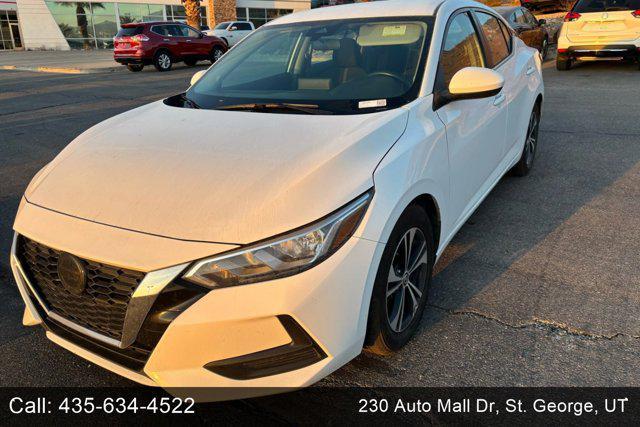 used 2022 Nissan Sentra car, priced at $17,500