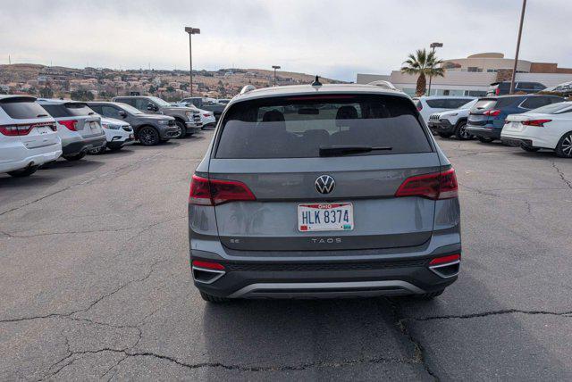 used 2022 Volkswagen Taos car, priced at $18,500