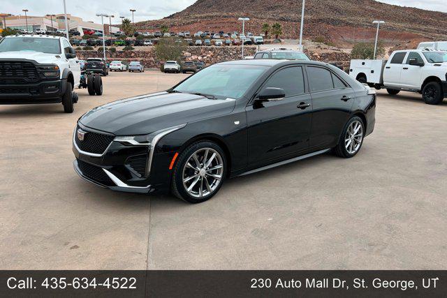 used 2021 Cadillac CT4 car, priced at $30,500