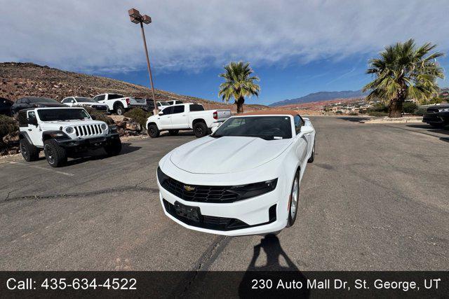 used 2021 Chevrolet Camaro car, priced at $31,500