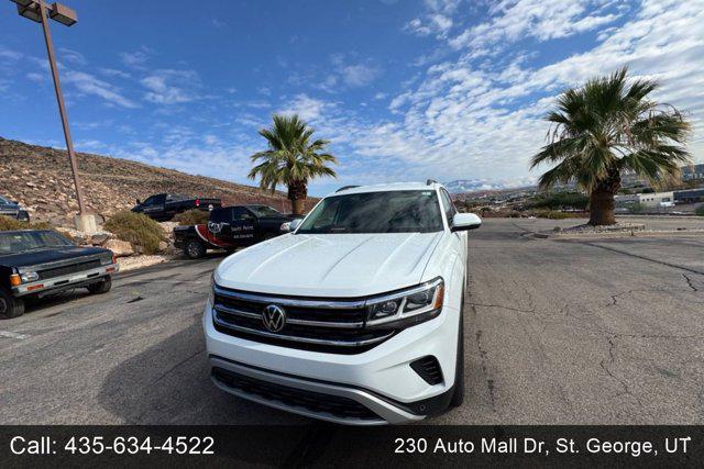 used 2021 Volkswagen Atlas car, priced at $24,500