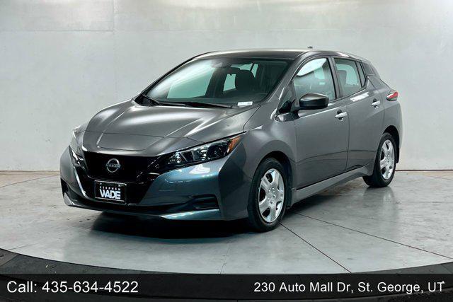 used 2023 Nissan Leaf car, priced at $15,500
