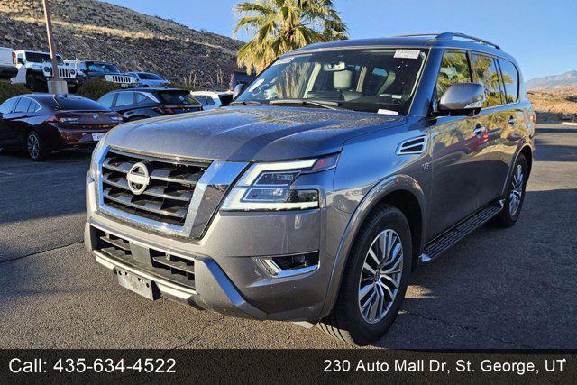 used 2022 Nissan Armada car, priced at $35,000