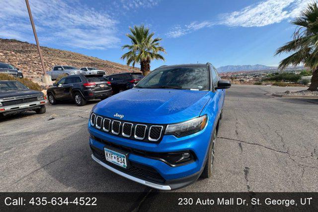 used 2023 Jeep Compass car, priced at $22,000