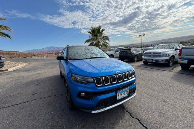 used 2023 Jeep Compass car, priced at $21,500