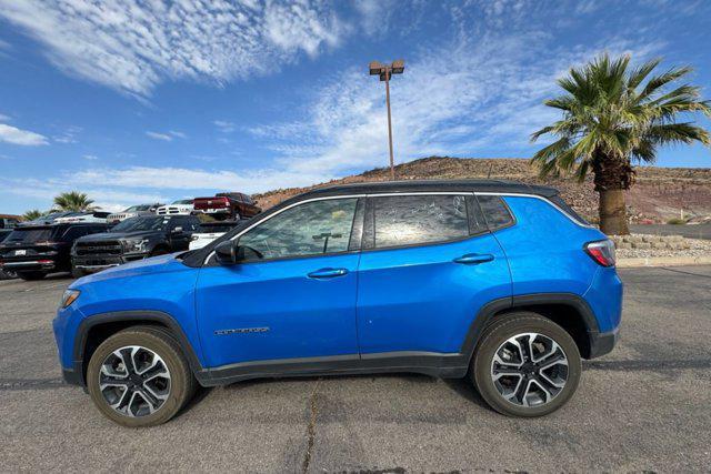 used 2023 Jeep Compass car, priced at $21,500