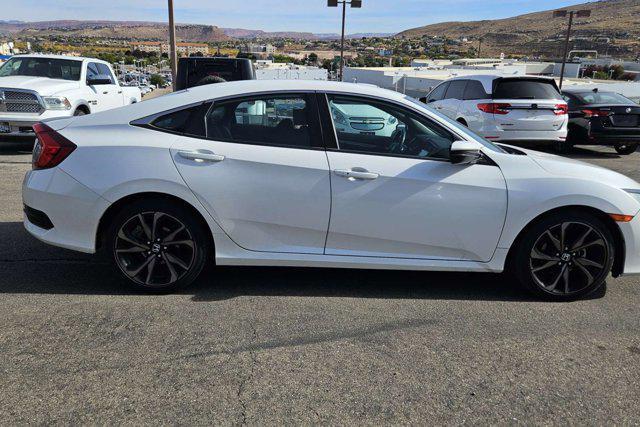 used 2020 Honda Civic car, priced at $19,500