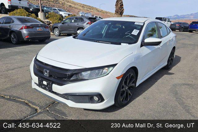 used 2020 Honda Civic car, priced at $19,500