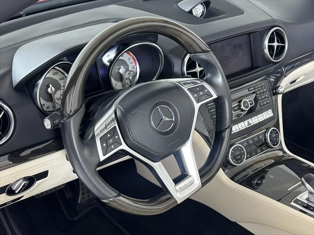 used 2015 Mercedes-Benz SL-Class car, priced at $27,999