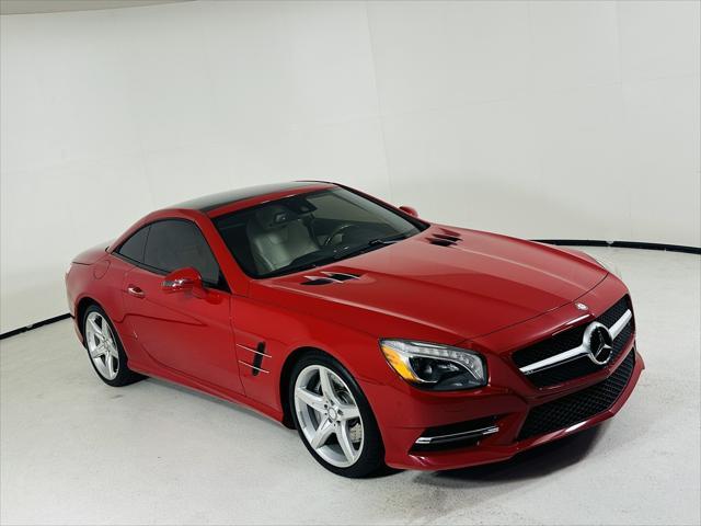 used 2015 Mercedes-Benz SL-Class car, priced at $27,999