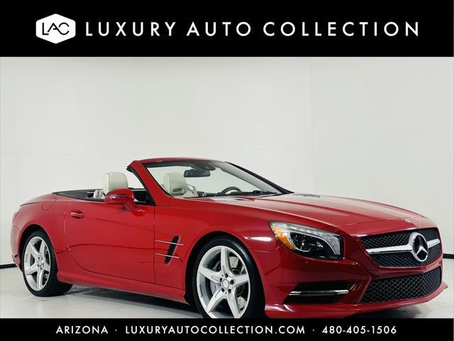 used 2015 Mercedes-Benz SL-Class car, priced at $27,999