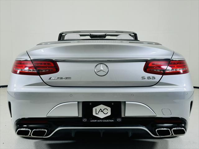 used 2017 Mercedes-Benz AMG S 63 car, priced at $84,999