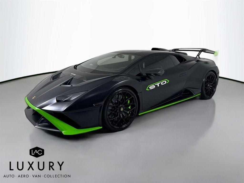 used 2023 Lamborghini Huracan STO car, priced at $422,999