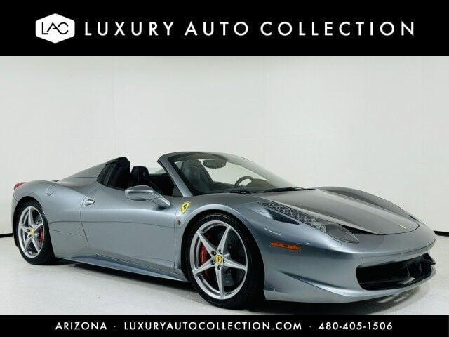used 2013 Ferrari 458 Spider car, priced at $195,996