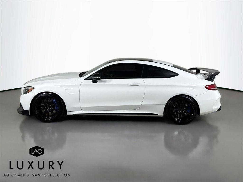 used 2018 Mercedes-Benz AMG C 63 car, priced at $56,999