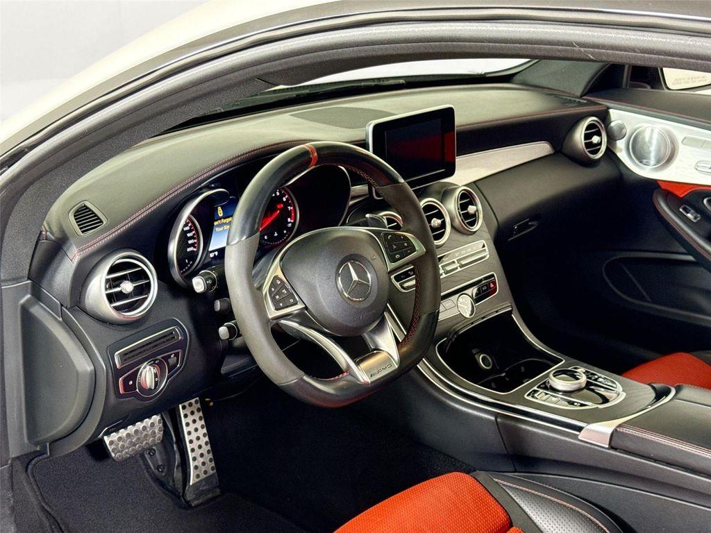 used 2018 Mercedes-Benz AMG C 63 car, priced at $56,999