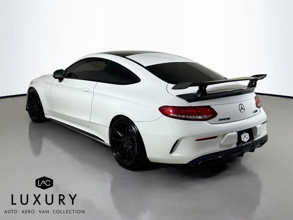 used 2018 Mercedes-Benz AMG C 63 car, priced at $56,999