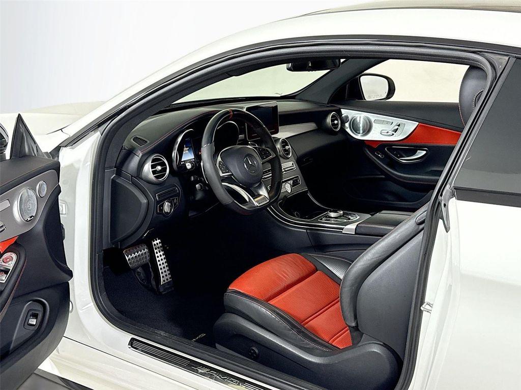 used 2018 Mercedes-Benz AMG C 63 car, priced at $56,999