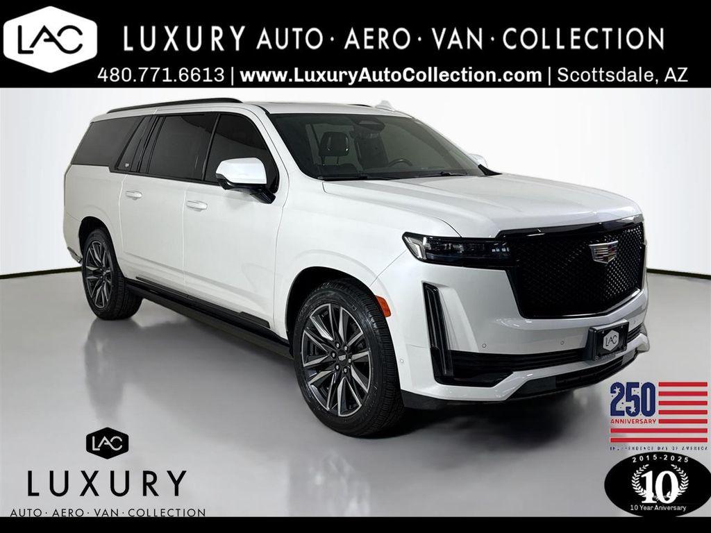 used 2021 Cadillac Escalade ESV car, priced at $59,699
