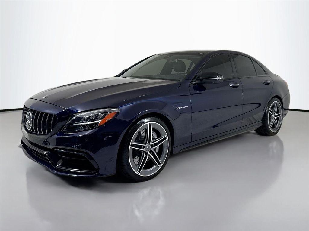 used 2021 Mercedes-Benz AMG C 63 car, priced at $62,799