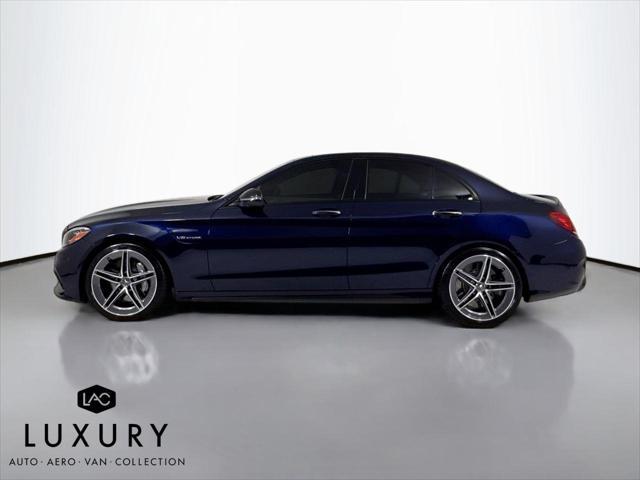 used 2021 Mercedes-Benz AMG C 63 car, priced at $64,999