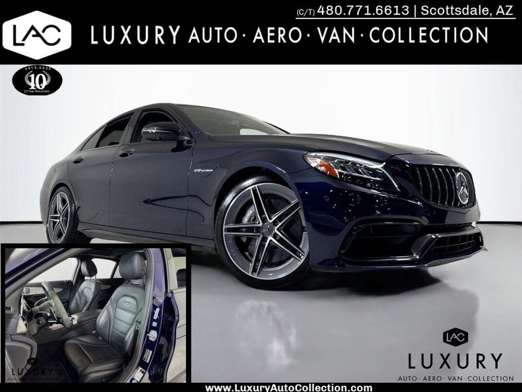used 2021 Mercedes-Benz AMG C 63 car, priced at $62,799