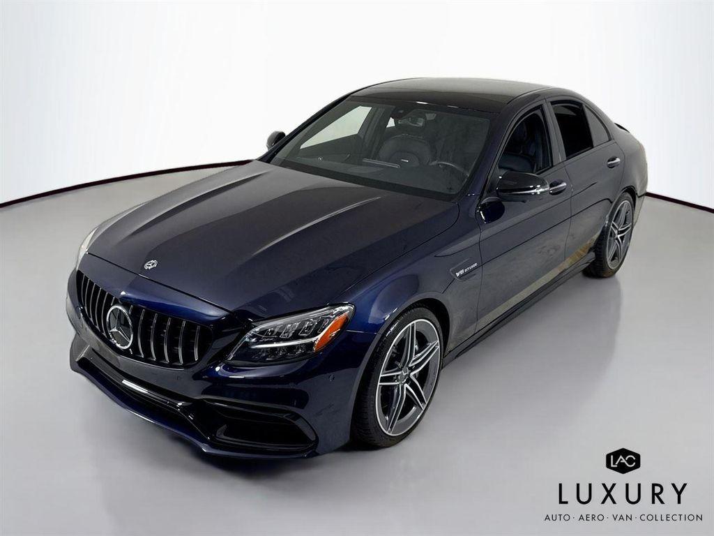 used 2021 Mercedes-Benz AMG C 63 car, priced at $62,799