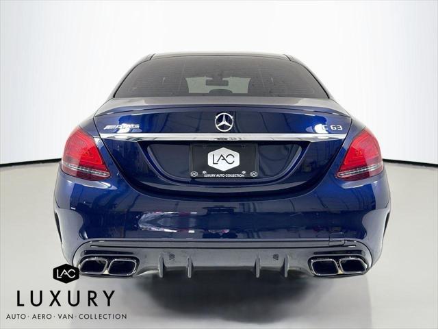used 2021 Mercedes-Benz AMG C 63 car, priced at $64,999