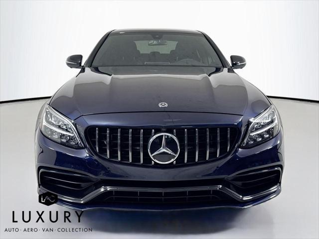 used 2021 Mercedes-Benz AMG C 63 car, priced at $64,999