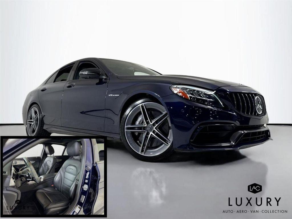 used 2021 Mercedes-Benz AMG C 63 car, priced at $62,799