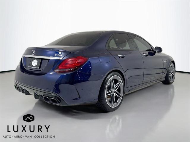 used 2021 Mercedes-Benz AMG C 63 car, priced at $64,999