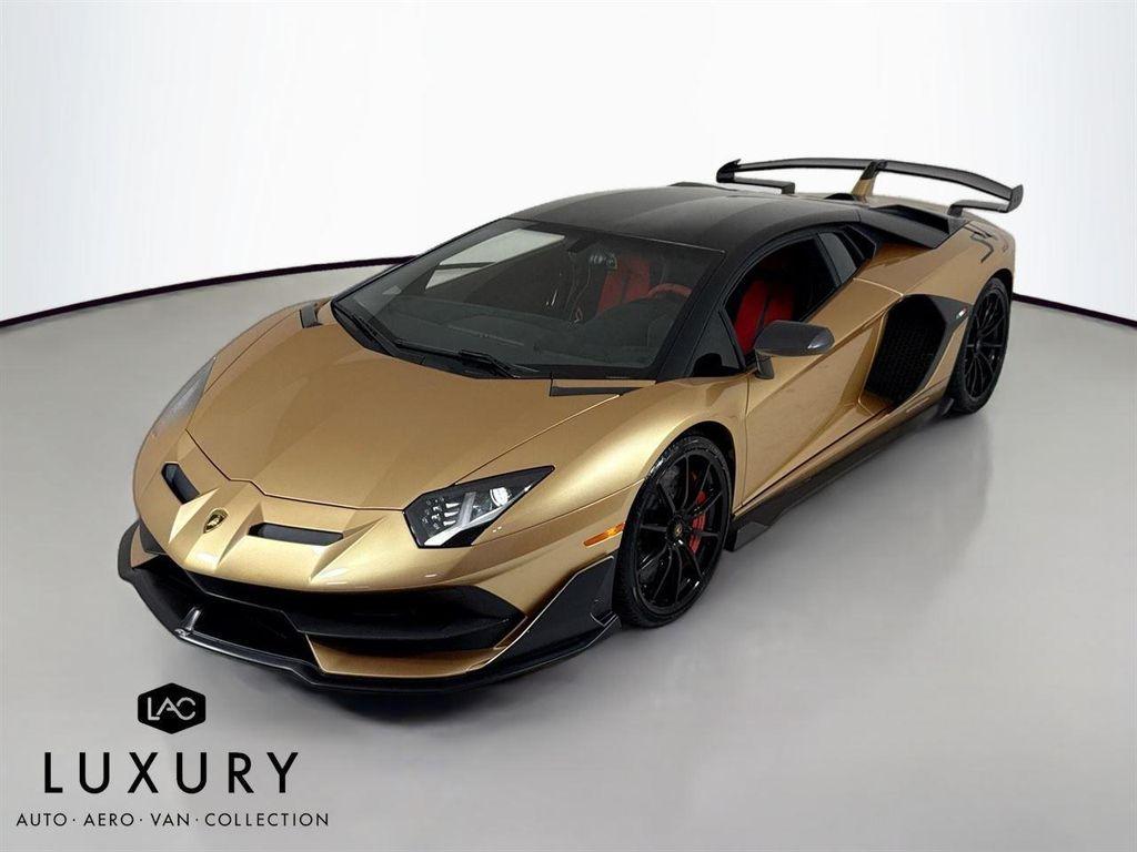 used 2019 Lamborghini Aventador SVJ car, priced at $763,999