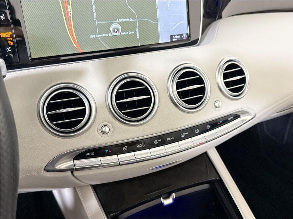 used 2017 Mercedes-Benz AMG S 63 car, priced at $80,999