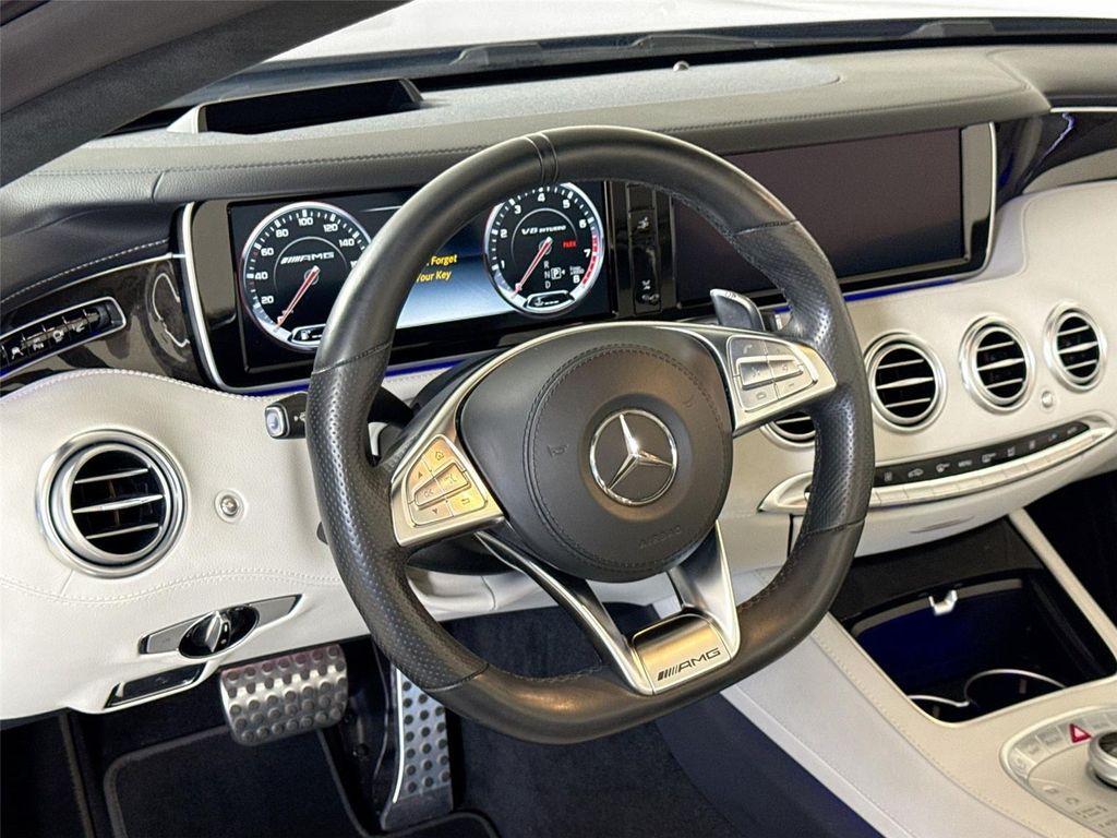 used 2017 Mercedes-Benz AMG S 63 car, priced at $80,999