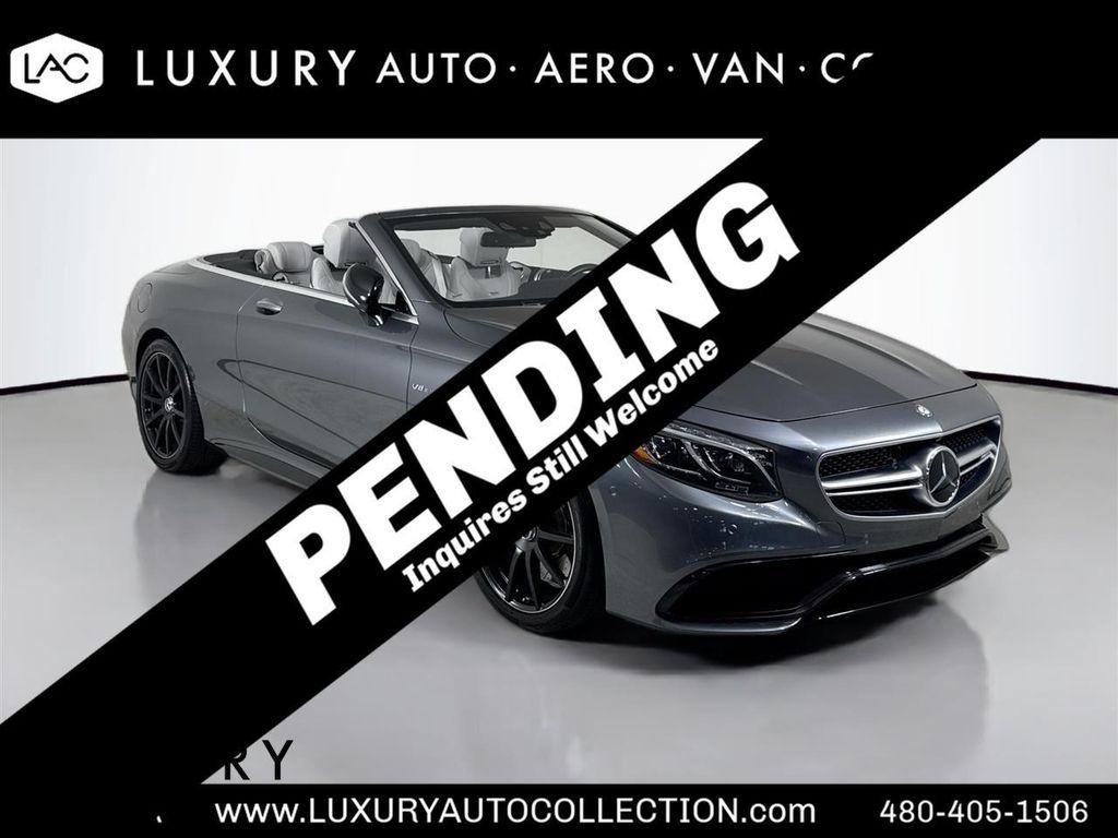 used 2017 Mercedes-Benz AMG S 63 car, priced at $80,999