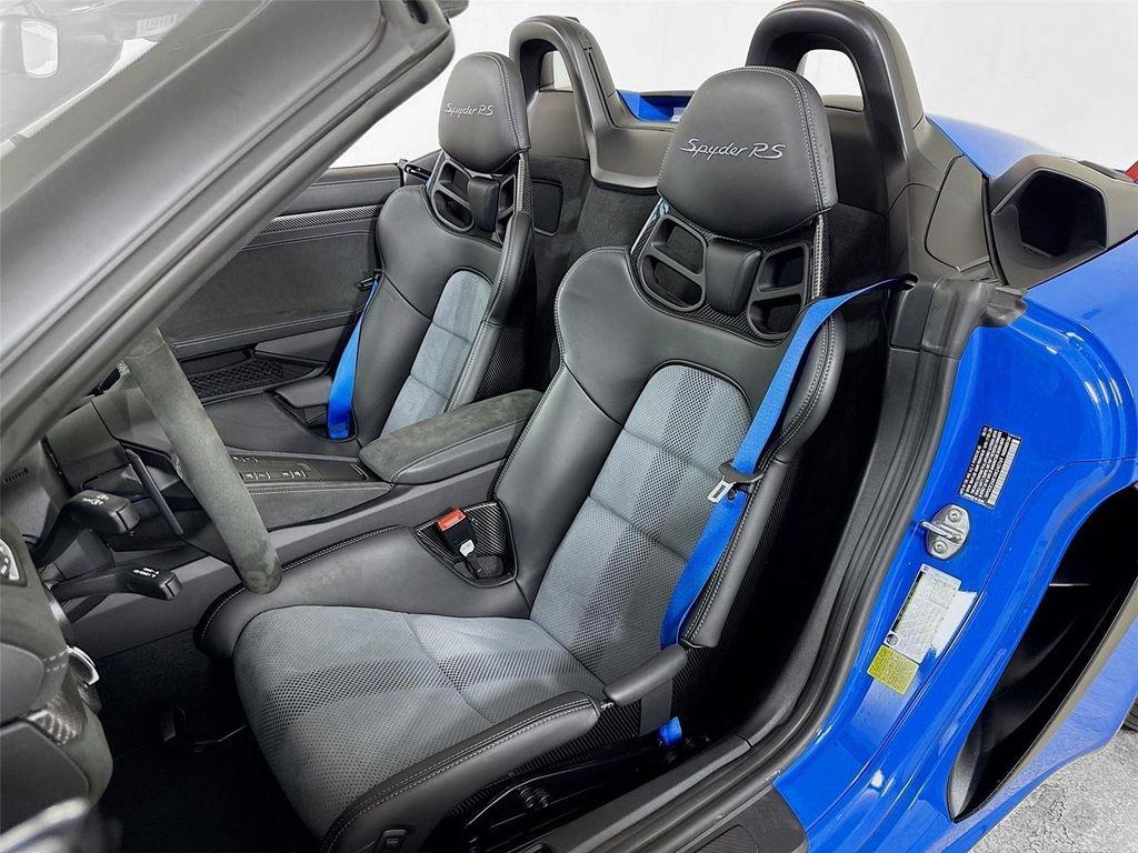 used 2024 Porsche 718 Spyder car, priced at $219,999