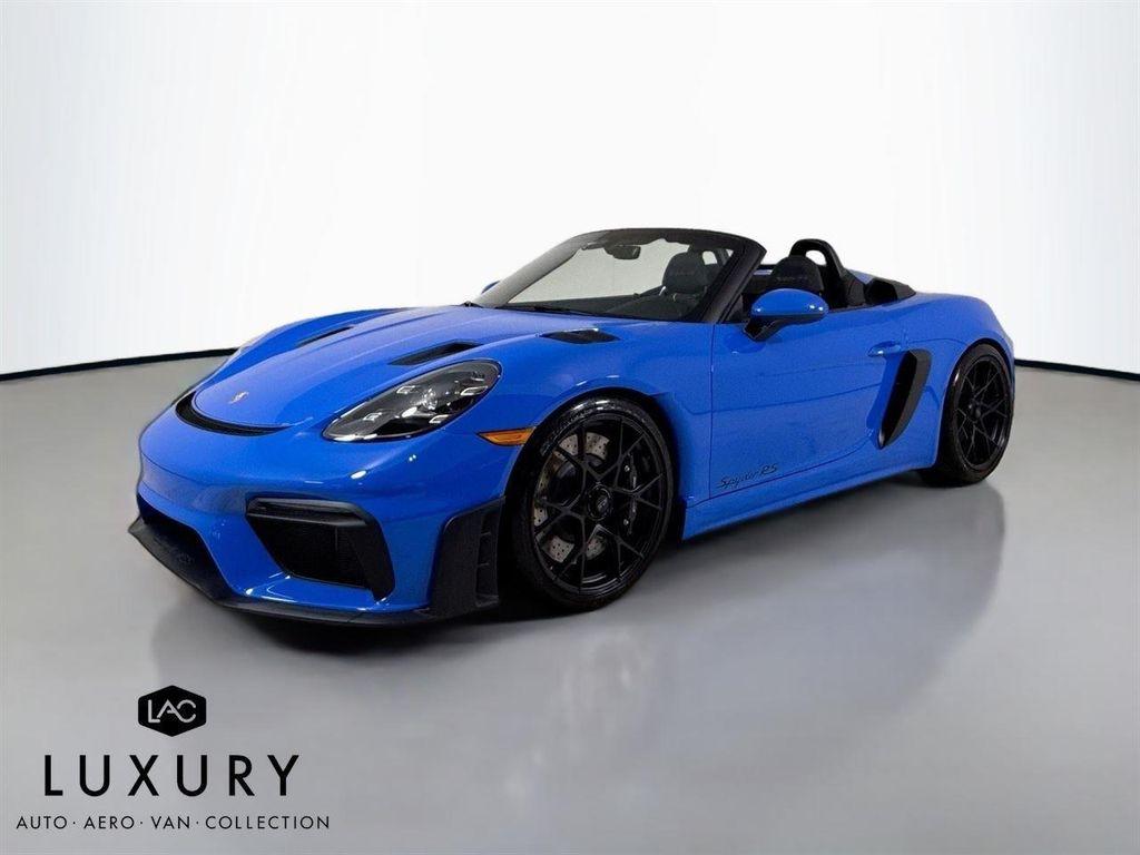 used 2024 Porsche 718 Spyder car, priced at $219,999