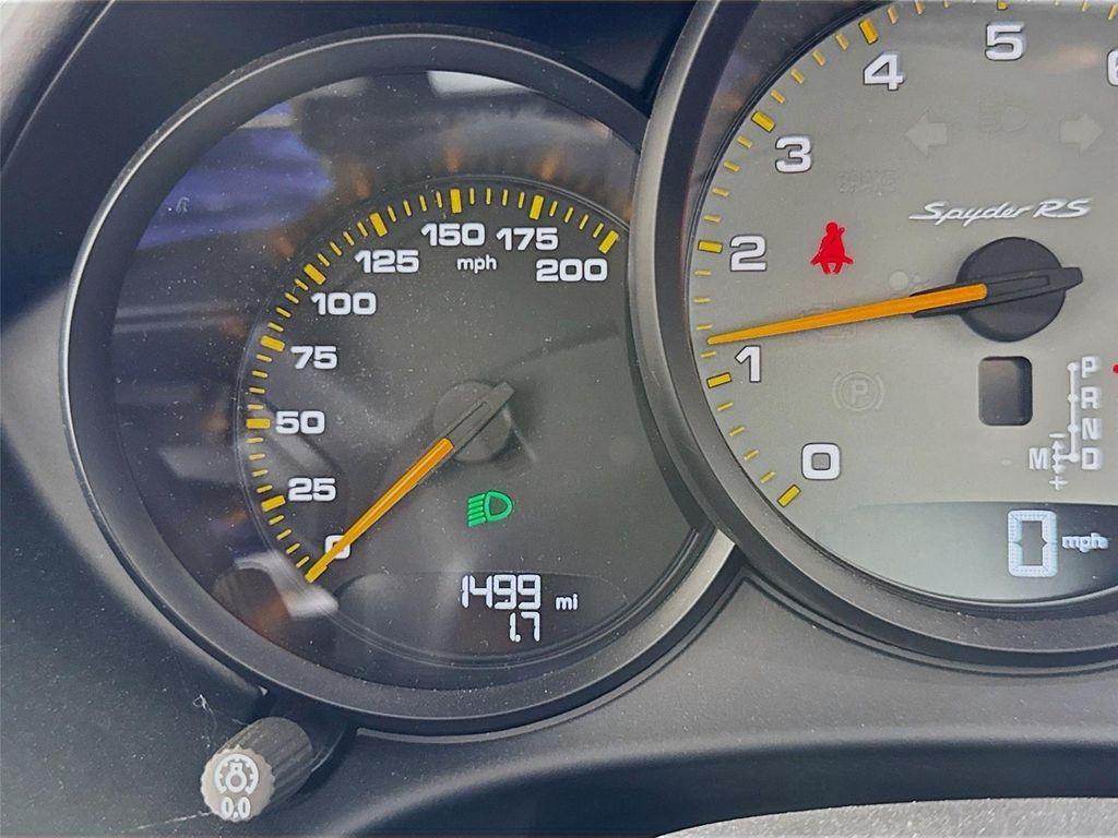 used 2024 Porsche 718 Spyder car, priced at $219,999