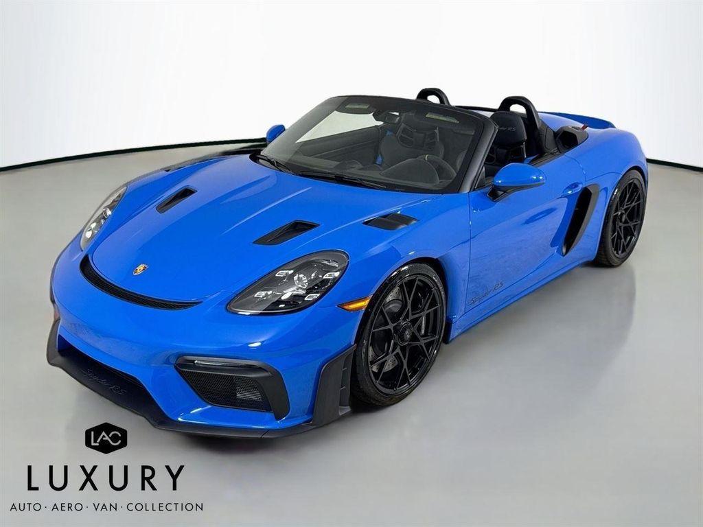 used 2024 Porsche 718 Spyder car, priced at $219,999